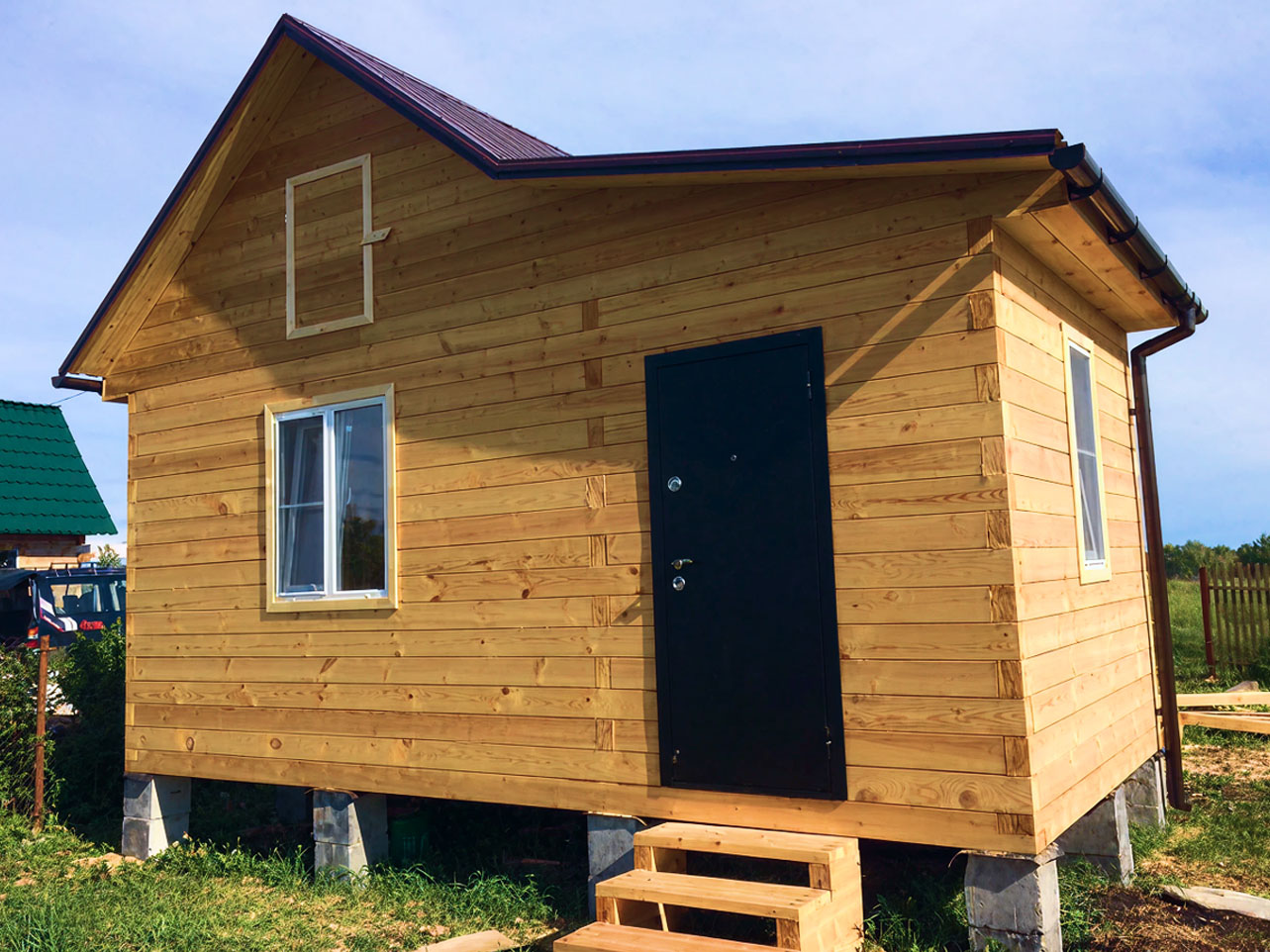 Дом из бруса в Подмосковье